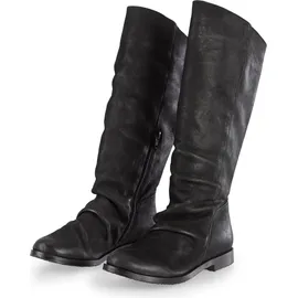 felmini wide fit Stiefel Stiefel Leder | Schwarz 40