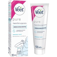 Veet PURE Bikini & Achseln Haarentfernungscreme 100ml