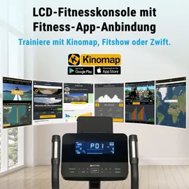 AsVIVA Crosstrainer Smart E4 Pro Grau