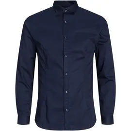JACK & JONES Hemd Parma für Business in Dunkelblau-XXL
