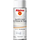 Alpina Sprüh-Lack für Möbel & Türen 400 ml glänzend