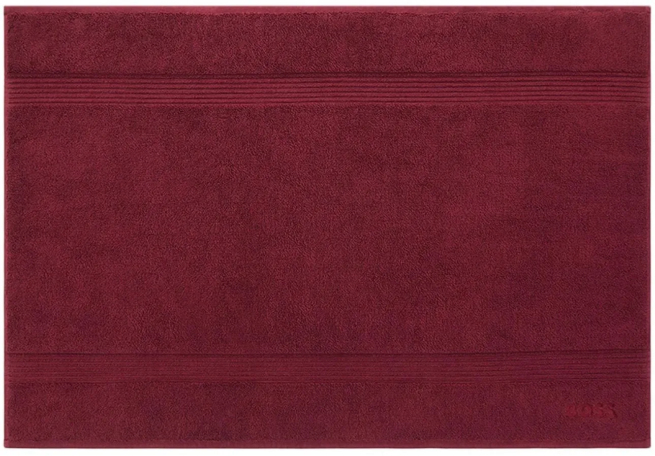 Hugo Boss Home Badematte Loft 60x90 cm | rumba - rot
