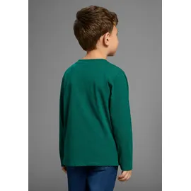 Kidsworld Langarmshirt in grün - Gr.: 116/122