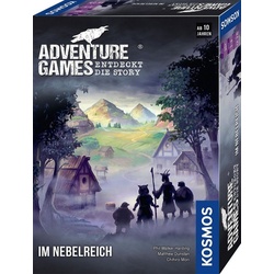Kosmos Spiel, Abenteuerspiel Adventure Games – Im Nebelreich, Made in Germany bunt