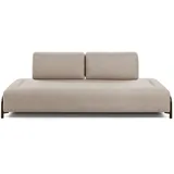 Kave Home Sofa Compo Stoff Beige 3-Sitzer