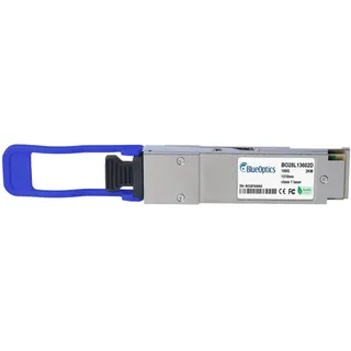 BlueOptics SPTSBP3CLCXX kompatibler QSFP28 BO28L13602D Transceiver, Silber