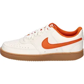 Nike Court Vision Low Herren Sail / Campfire Orange / Gum Medium Brown 44,5