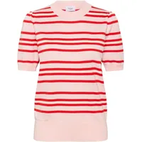 St Tropez Strickpullover PilaSZ Chalk Pink / Rot / Mehrfarbig L