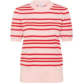 St Tropez Strickpullover PilaSZ Chalk Pink / Rot / Mehrfarbig L