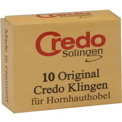 Credo Ersatzklingen Zum Credo-Hornhauthobel 4744 10 ST