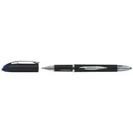 Uni-Ball FABER-CASTELL JETSTREAM SX-210 Tintenroller schwarz/silber 0,5 mm, blau,