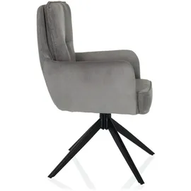 hjh living Stühle, TARUGO Stoff mit Armlehnen