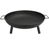 Adler Europe AD 6819 Garten-Feuerschale 58 cm, Feuerschale aus Stahl für den Außenbereich – für Holz und Holzbriketts