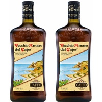 Caffo Vecchio Amaro Del Capo 2er Set Kräuterlikör, Alkohol, 35 % 2x700ml