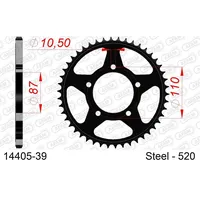 AFAM Kettenrad 39t