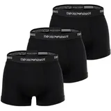 Emporio Armani Boxershorts schwarz/weiß S 3er Pack