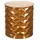 Wohnling Beistelltisch Aluminium gold 43,5 x 43,5 x 48,0 cm