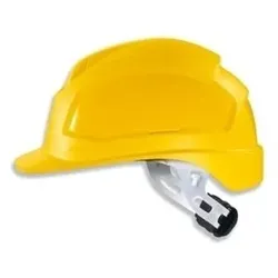 Schutzhelm pheos E-WR ohne Lüftung, gelb - gelb