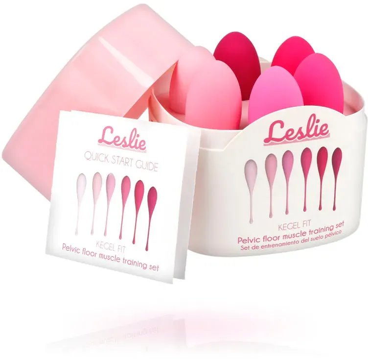 LESLIE - KEGEL FIT PELVIC MUSCLE TRAINING SET 6 STÜCKE