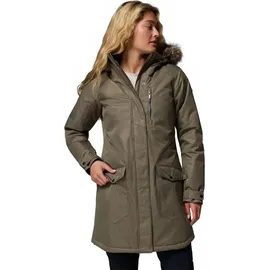 Columbia Suttle Mountain Long Insulated Jacket Stone Green S