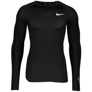 Nike Pro Dri-FIT langarm Funktionsshirt Herren black/white XL