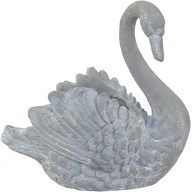 moebel-direkt-online Schwan 43 cm Weiß