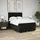 vidaXL Boxspringbett 140 x 200 cm Schwarz