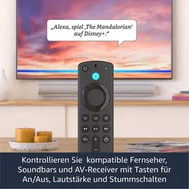 Amazon Fire TV Stick 4K mit Alexa-Sprachfernbedienung (3. Gen.)