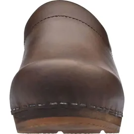 Sanita Clog Wood-Julie Closed für Damen - Antikbraun - 42 - Braun - 42