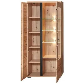 Möbel Boss Vitrine Sonos II 90 x 203 x 38 cm Braun