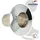 Schlösser Armaturen JS Kombi-rosette 140 Mm TUBUS 110MM,KUERZBAR Um 8x10MM,CR