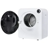 OKWISH Ablufttrockner 3 kg Kapazität 830W in Weiß mit Dreifachfilter, 5 Programmen, platzsparend, ideal für kleine Wohnungen und Wohnheime