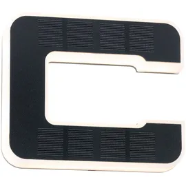 Paulmann Solar LED Hausnummernleuchte Buchstabe C Schwarz