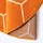 Sanat Trellis orange D: ca. 120 cm - Orange