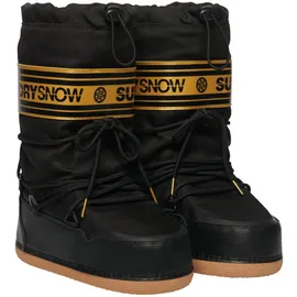 Superdry Damen Schneestiefel schwarz 36-37