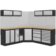 Kraftwerk Mobilio 5er Kombi, Unterschranke, Eckschrank, Oberschrank, 3964O