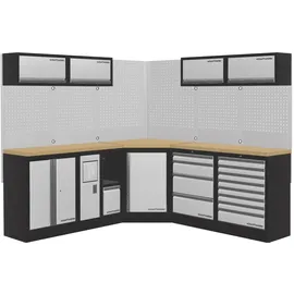 Kraftwerk Mobilio 5er Kombi, Unterschranke, Eckschrank, Oberschrank, 3964O