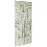 vidaXL Insekten-Türvorhang Bambus Druck 100x200 cm Bambus vidaXL