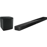 Bose Smart Ultra Soundbar + Bass Module 700 5.1 Soundsystem (Bluetooth, Multiroom, WLAN) - 2 Jahre Gewährleistung - mind. 14 Tage Rückgaberecht - Schwarz