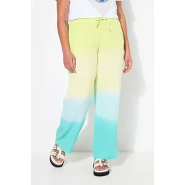 Angel Of Style by Happy Size Angel of Style Schlupfhose Hose gerades Bein Farbverlauf Grün 48