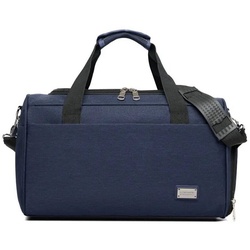 PRESO BAG Sporttasche Reisetasche, Sporttasche mit Schuhfach, Trainingstasche, Sporttasche mit Nassfach, Badetasche blau