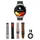 knauermann PRO 4 Rund 47 mm Aluminiumgehäuse Silber Silikonarmband Silber inkl. verschiedene Armbänder