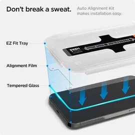 SPIGEN tR EZ Fit 2 Pack für iPhone 14 Plus/iPhone 13 Pro Max