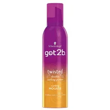 Schwarzkopf Haarpflege-Set GOT2B TWISTED Perfekte Locken Schaum 250 ml