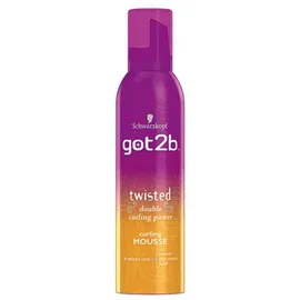 Schwarzkopf Haarpflege-Set GOT2B TWISTED Perfekte Locken Schaum 250 ml