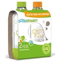 SodaStream Fuse PET-Flasche 2 x 0,5 l grün/orange