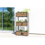 Hecht Cube Elements 150 x 80 x 40 cm Braun