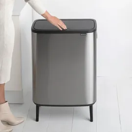 Brabantia Bo Touch Bin Hi 60 l Matt Steel