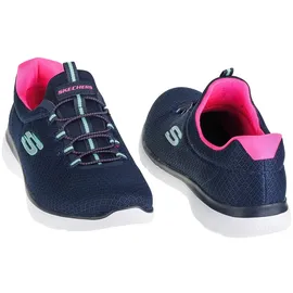 SKECHERS Summits navy/hot pink 41