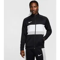 NIKE Herren Jacke Academy Dri-FIT, BLACK/WHITE/LT SMOKE GREY/WHITE, S